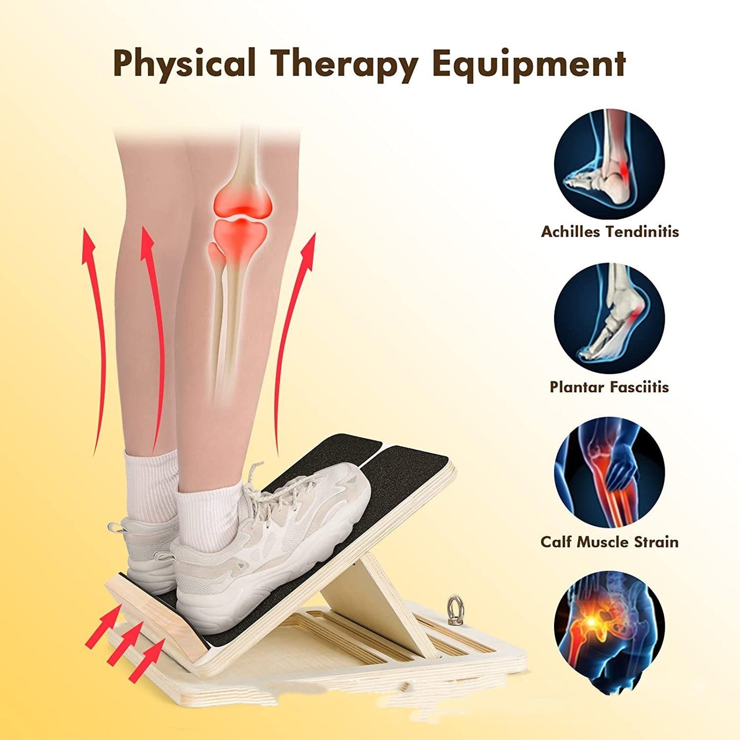 Wooden Stretch Board Rehabilitation Training Wooden