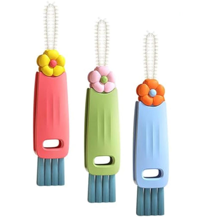 3-i-1 rengöringsborstar – flaskor och svåråtkomliga ytor