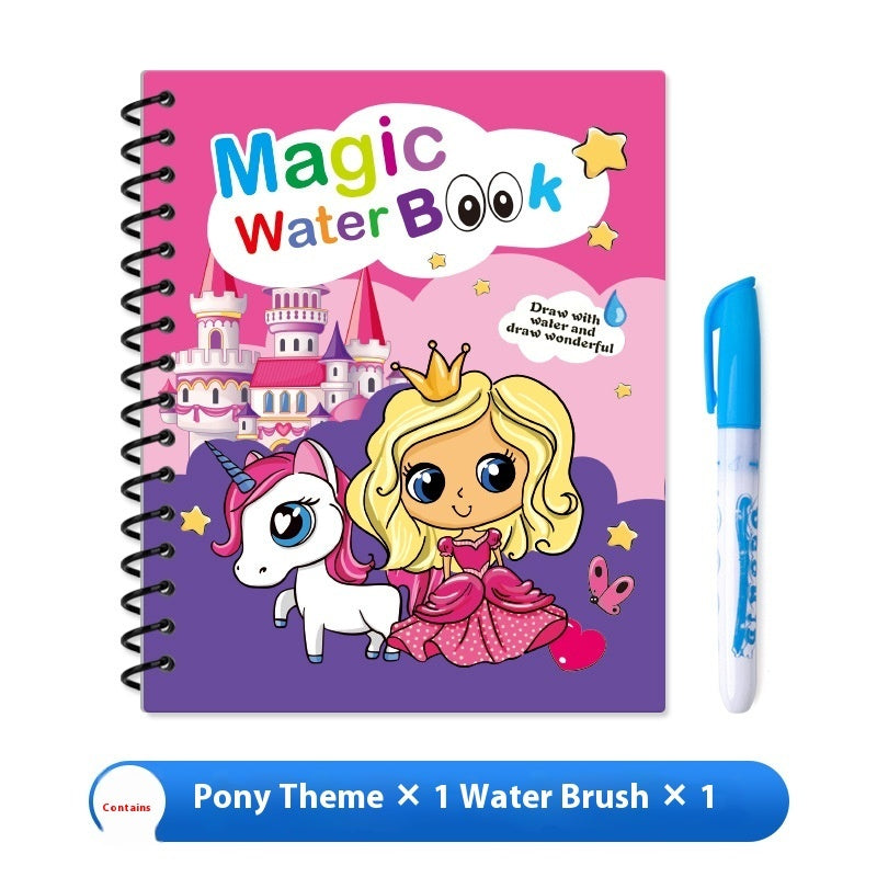 Magical Water Coloring Book for Preschoolers