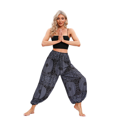 Airy and comfortable pants for dance, yoga and everyday wear 