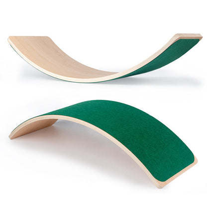 Balansbräda i Trä – För Koordination & Styrka