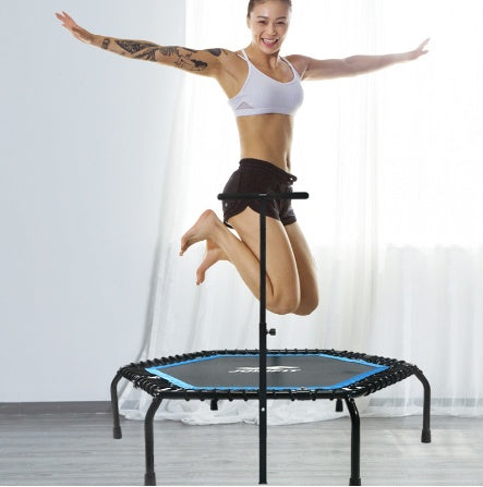 Hexagon Trampoline – stable training and fitness trampoline