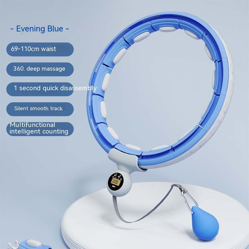 Effektiv midjeträning med avtagbar fitnessvikt