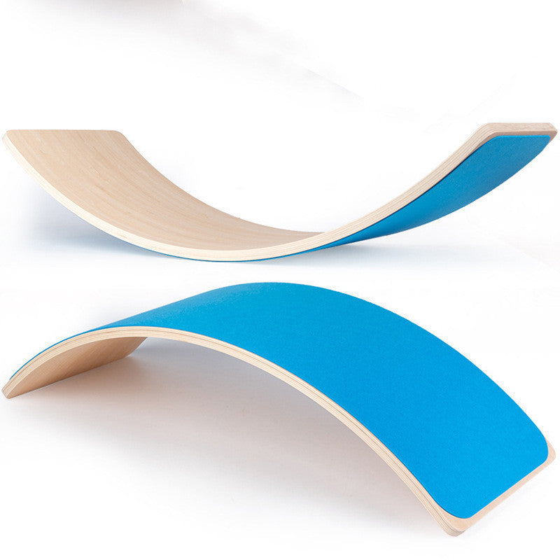 Balansbräda i Trä – För Koordination & Styrka