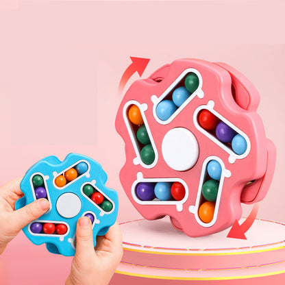 Magisk bönleksak – fingertoppssnurra & stressleksak för barn