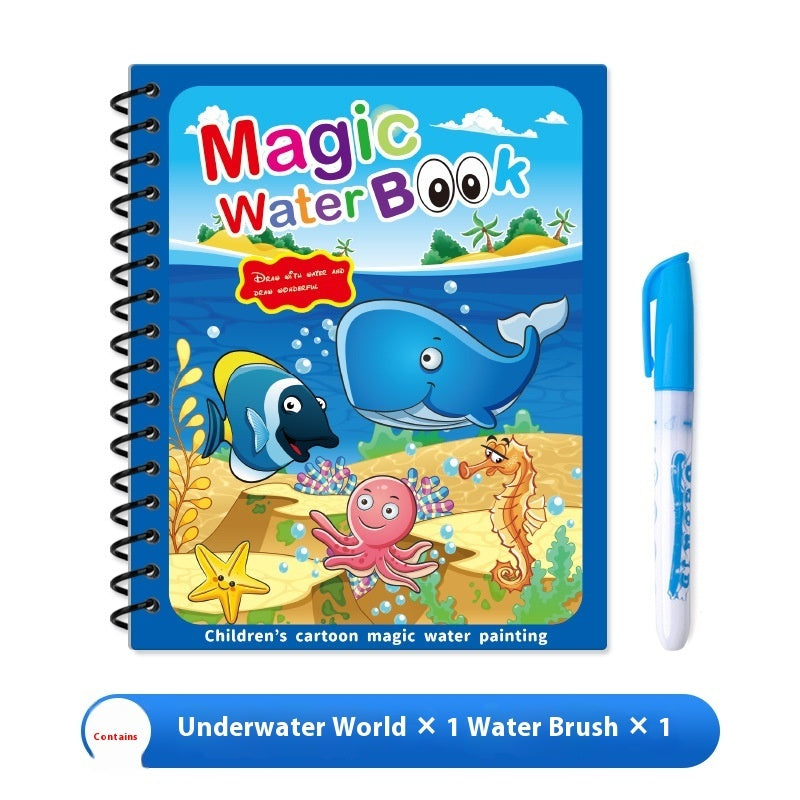 Magical Water Coloring Book for Preschoolers