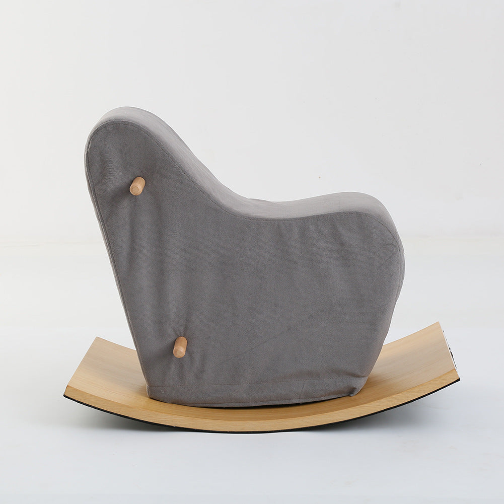 Wooden Wooden Horse Shaking Horse Children's Educational Toys Rocking Chair