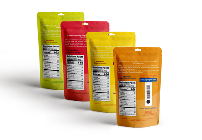 Ekologisk torkad frukt – mixförpackning 2GO!