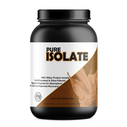 Pure Whey Isolate – 100% vassleisolat med 25 g protein (Chocolate)