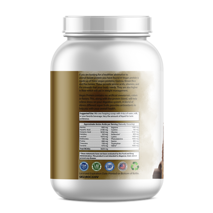 Pure Plant Protein – Choklad, 100% växtbaserat proteinpulver 20 g