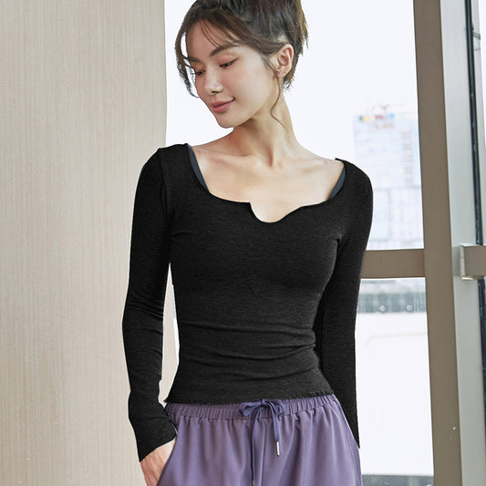 Snabbtorkande T-shirt för kvinnor – yoga, träning & vardag