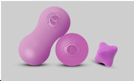 Massageboll i Silikon, Jordnötsformad för Rygg, Ben & Axlar