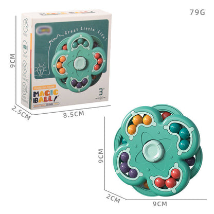 Magisk bönleksak – fingertoppssnurra & stressleksak för barn