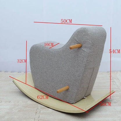 Wooden Wooden Horse Shaking Horse Children's Educational Toys Rocking Chair