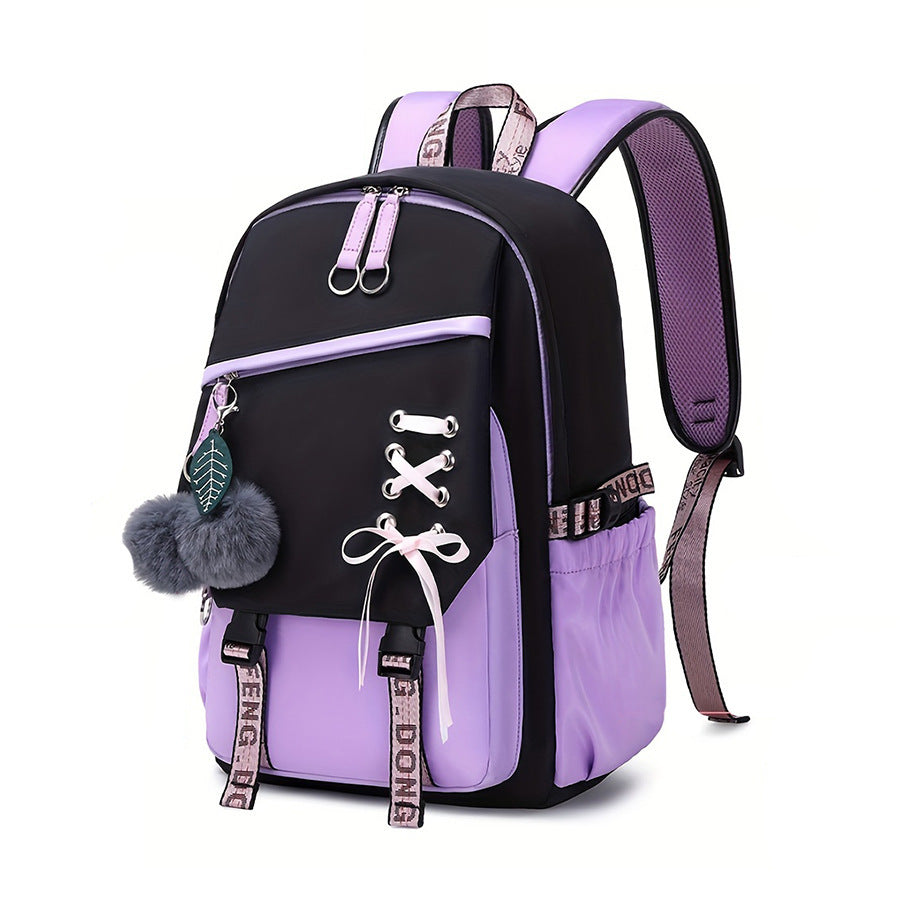 Cute Backpack with Bow – For Girls and Women