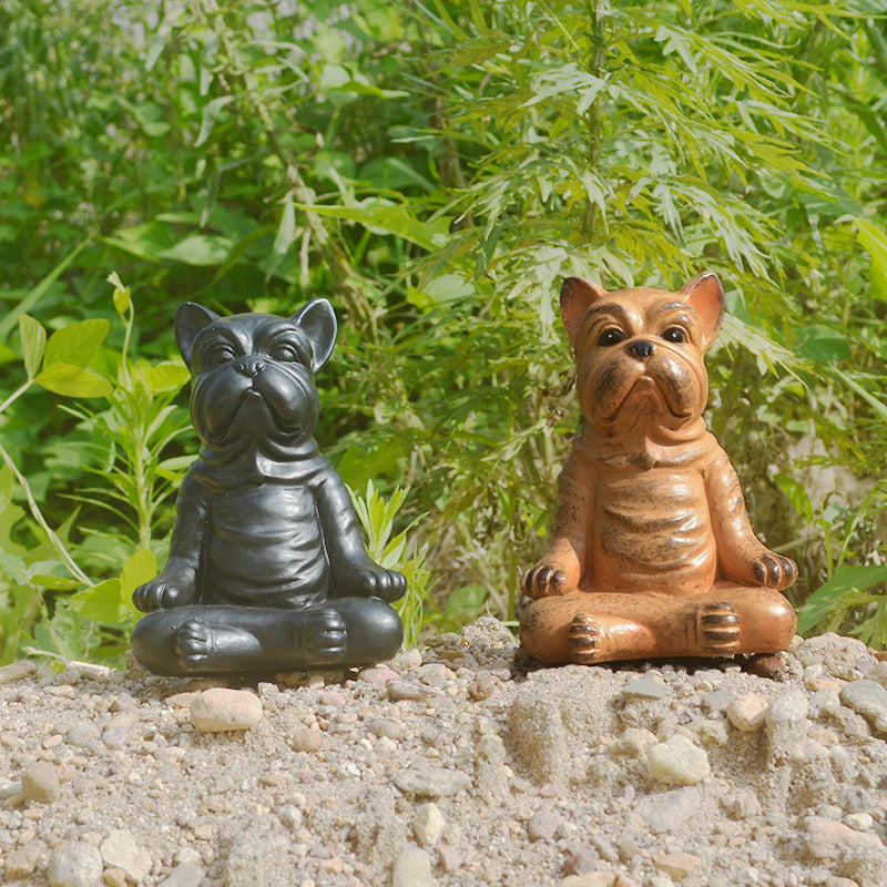 Yoga figure in resin – stylish decoration for balance and harmony