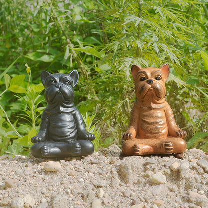 Yoga figure in resin – stylish decoration for balance and harmony