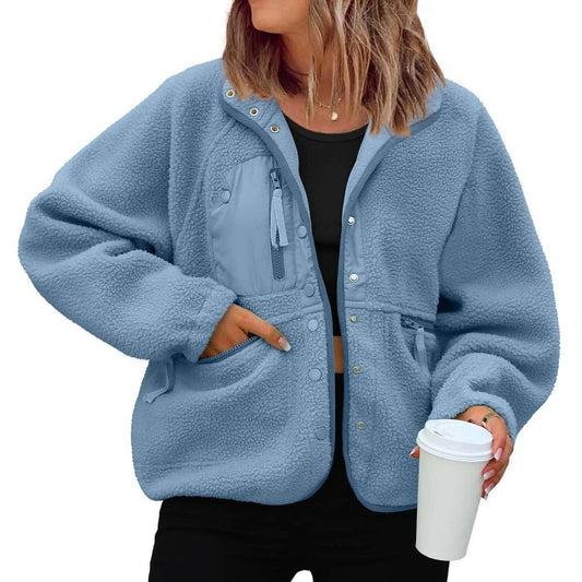 Fleecejacka dam – sportig tröja i mjuk polarfleece