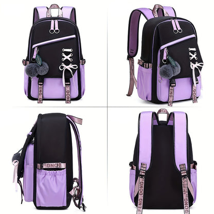Cute Backpack with Bow – For Girls and Women