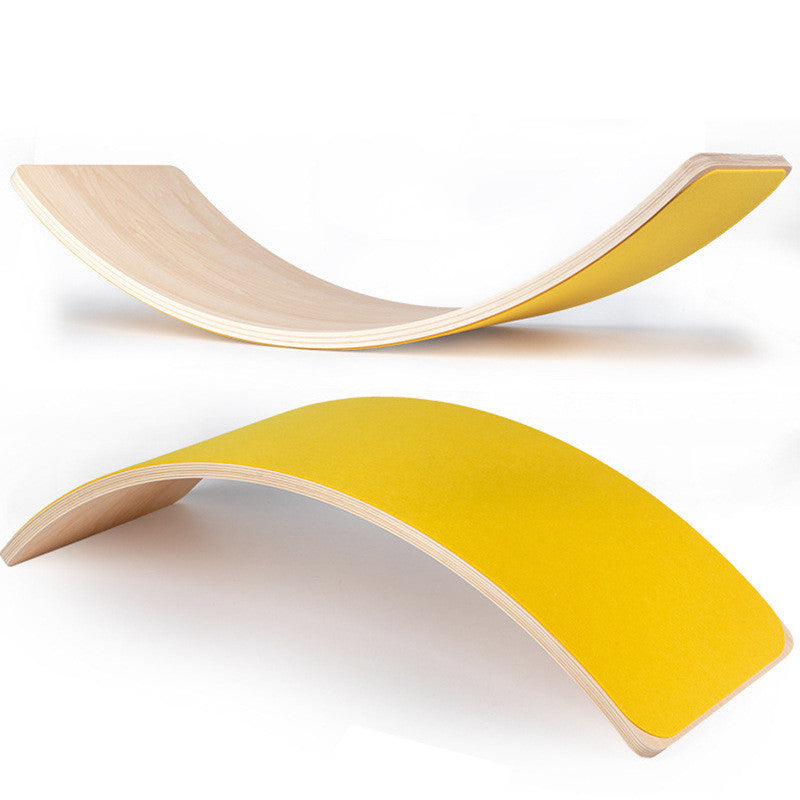 Balansbräda i Trä – För Koordination & Styrka