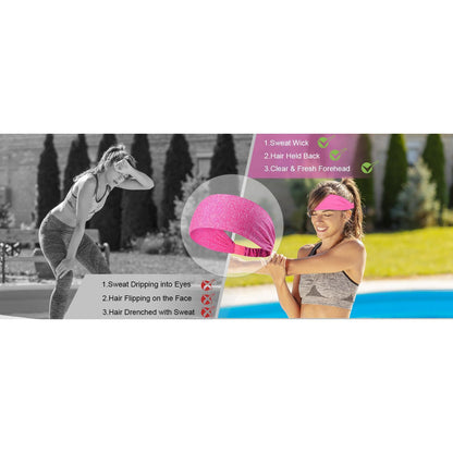 5-pack Sportpannband – svettabsorberande och antiglid för träning och vardag