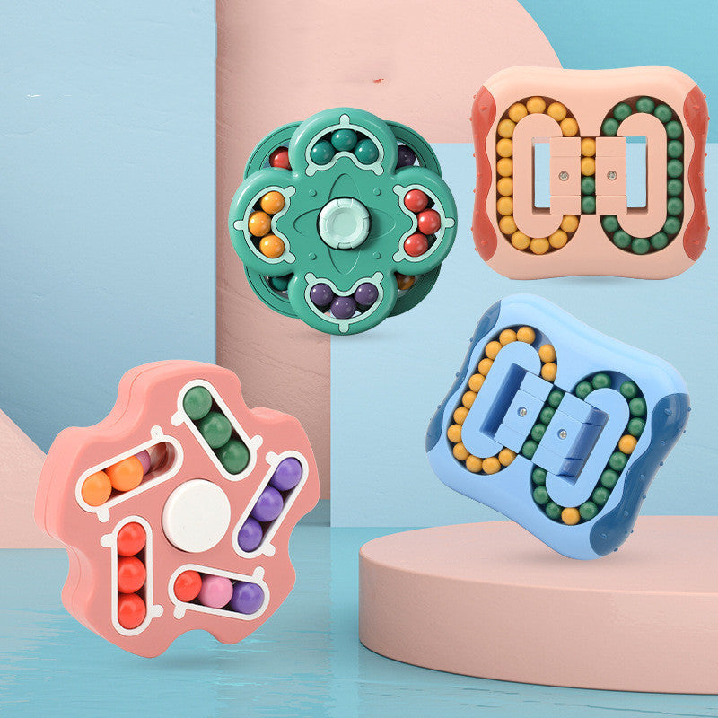 Magisk bönleksak – fingertoppssnurra & stressleksak för barn