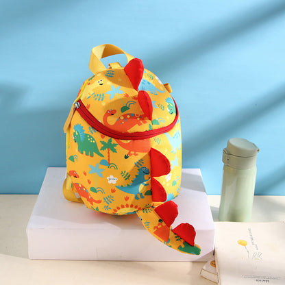 Children's Backpack with Anti-Loss Function - Cartoon Dinosaur