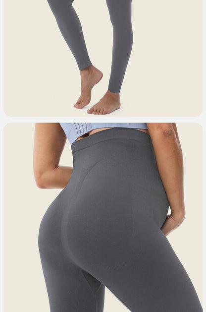 Maternity leggings for yoga | High waist &amp; tummy support