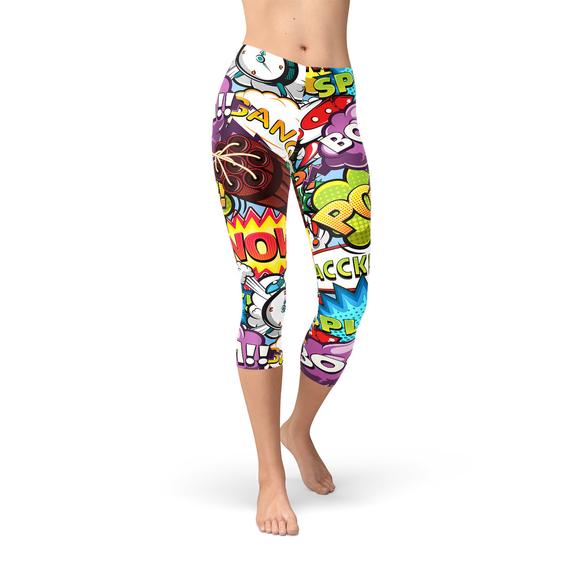 Premium Capri Leggings – högpresterande träningstights