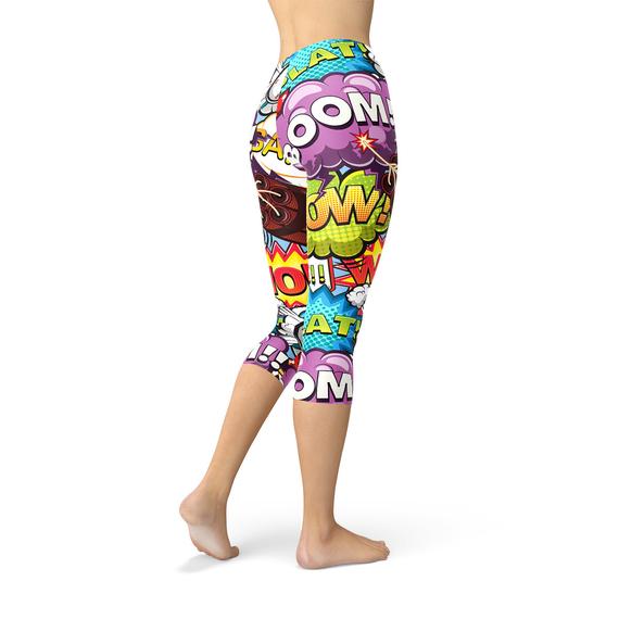 Premium Capri Leggings – högpresterande träningstights