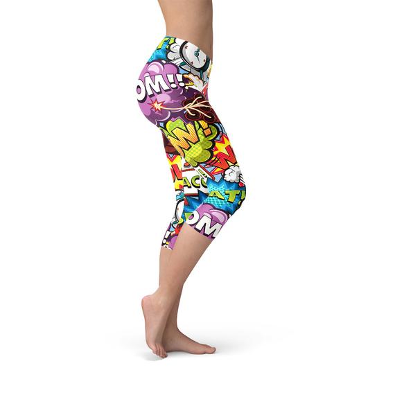 Premium Capri Leggings – högpresterande träningstights