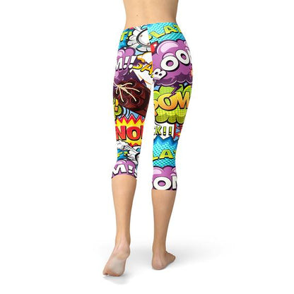 Premium Capri Leggings – högpresterande träningstights