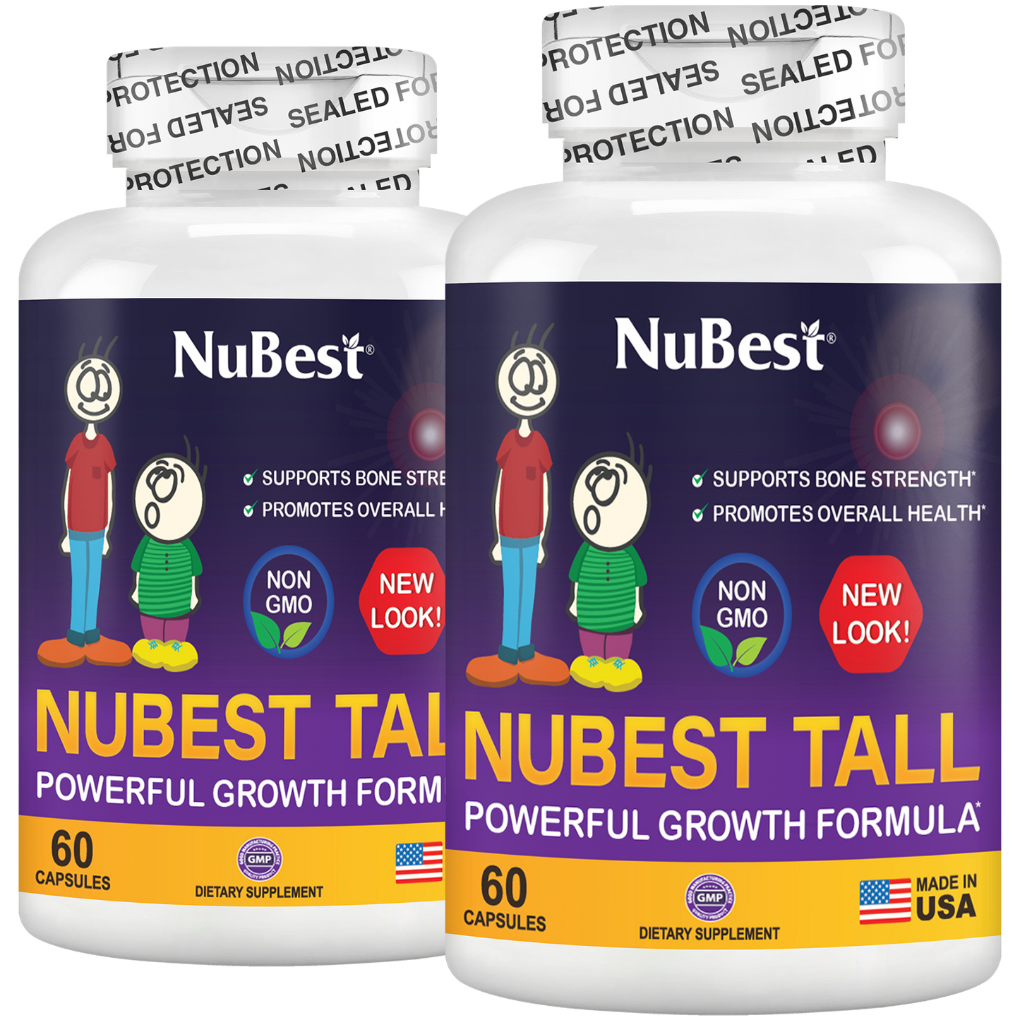 NuBest Tall - Supports normal growth and bone health in children &amp; teens 60 Tablets