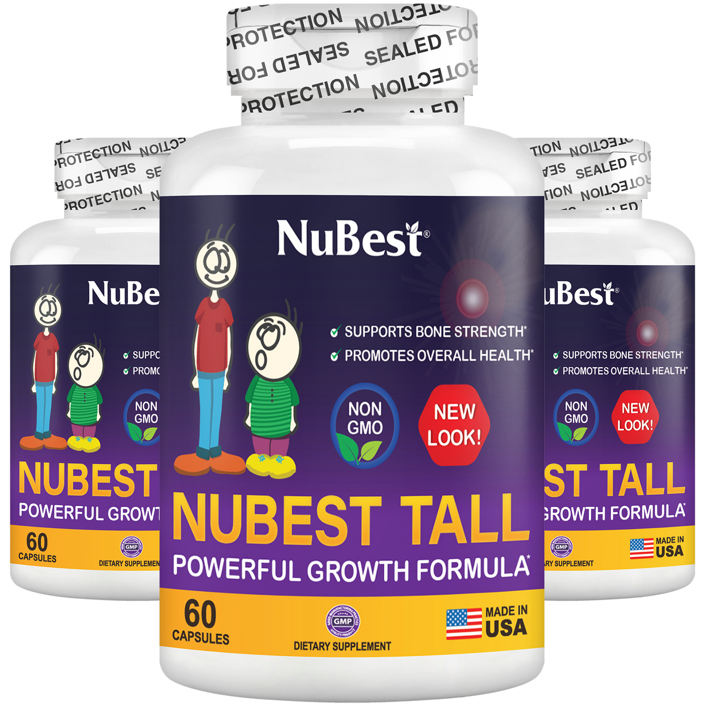 NuBest Tall - Supports normal growth and bone health in children &amp; teens 60 Tablets