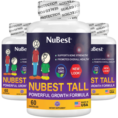 NuBest Tall - Supports normal growth and bone health in children &amp; teens 60 Tablets