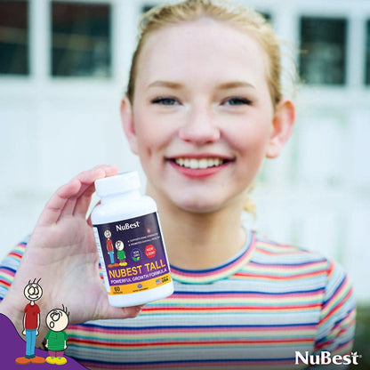 NuBest Tall - Supports normal growth and bone health in children &amp; teens 60 Tablets