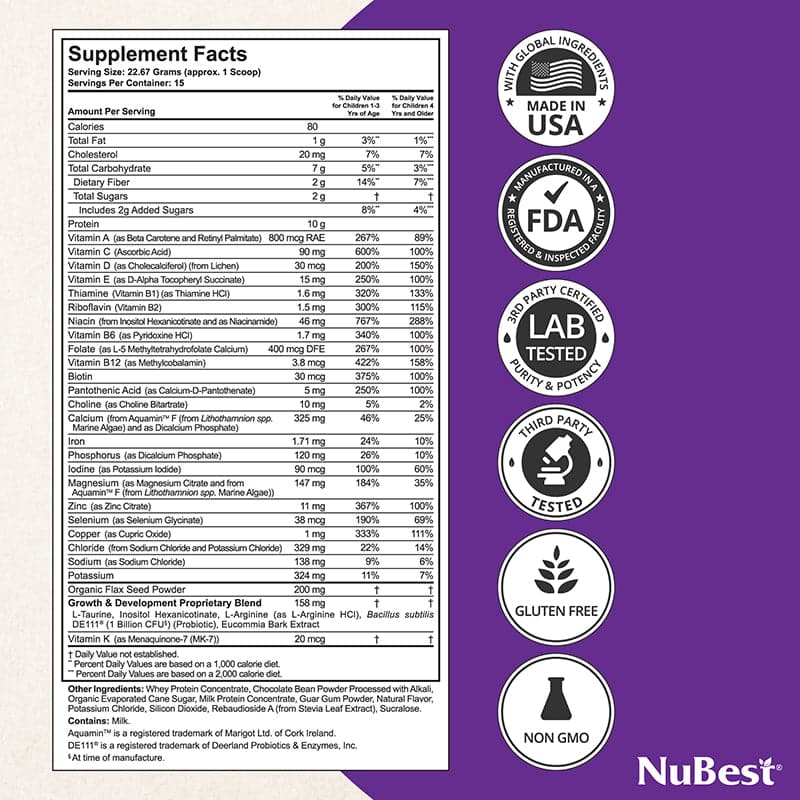 NuBest Tall Protein Powder
